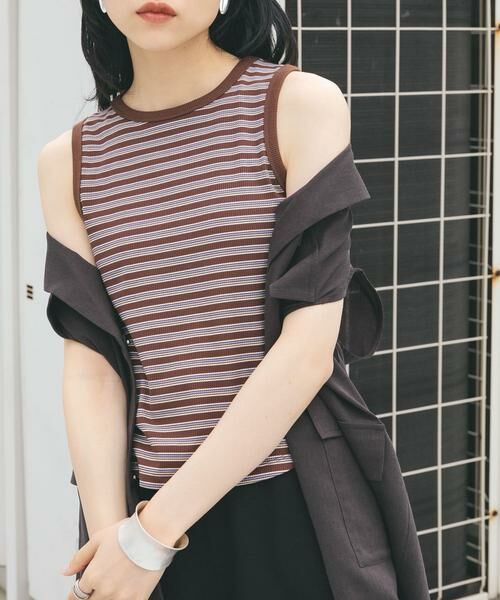 KBF / ケービーエフ タンクトップ | クロップドタンクトップ | 詳細3