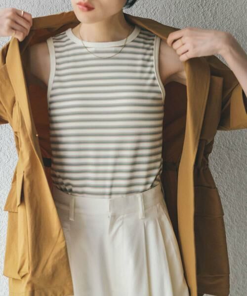 KBF / ケービーエフ タンクトップ | クロップドタンクトップ | 詳細15