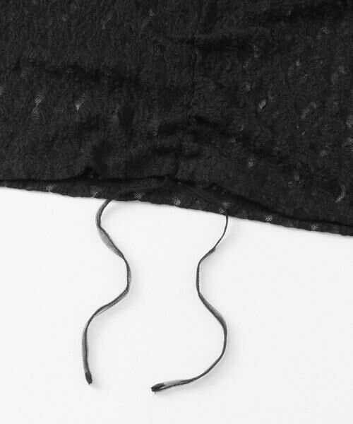 KBF / ケービーエフ シャツ・ブラウス | ドロストレーストップス | 詳細19