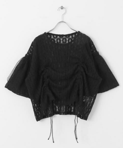 KBF / ケービーエフ シャツ・ブラウス | ドロストレーストップス | 詳細18