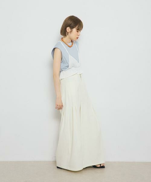 KBF / ケービーエフ Tシャツ | ビスチェドッキングトップス | 詳細6