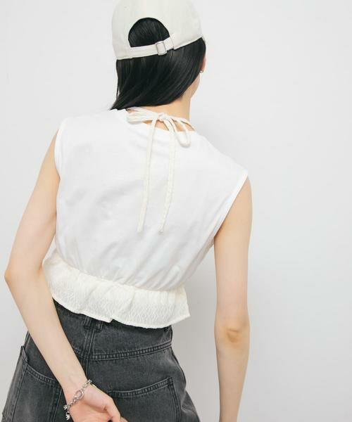 KBF / ケービーエフ Tシャツ | ビスチェドッキングトップス | 詳細16