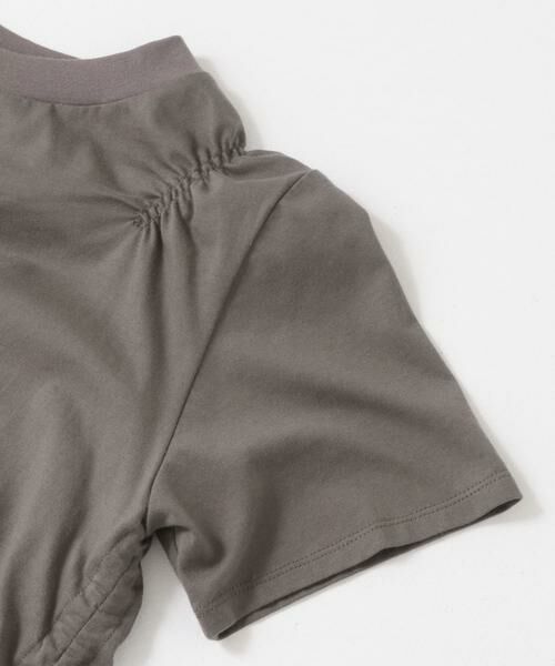 KBF / ケービーエフ Tシャツ | シャーリングフリルTEE | 詳細19