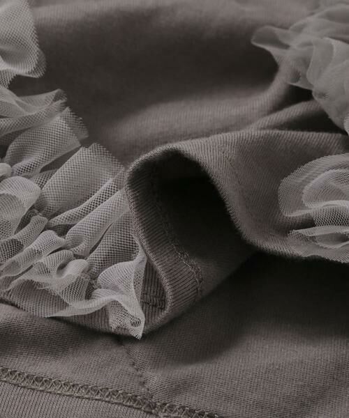 KBF / ケービーエフ Tシャツ | シャーリングフリルTEE | 詳細22