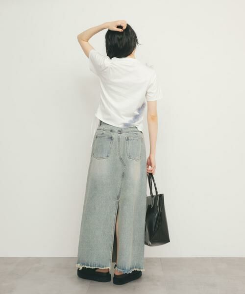 KBF / ケービーエフ Tシャツ | シャーリングフリルTEE | 詳細28