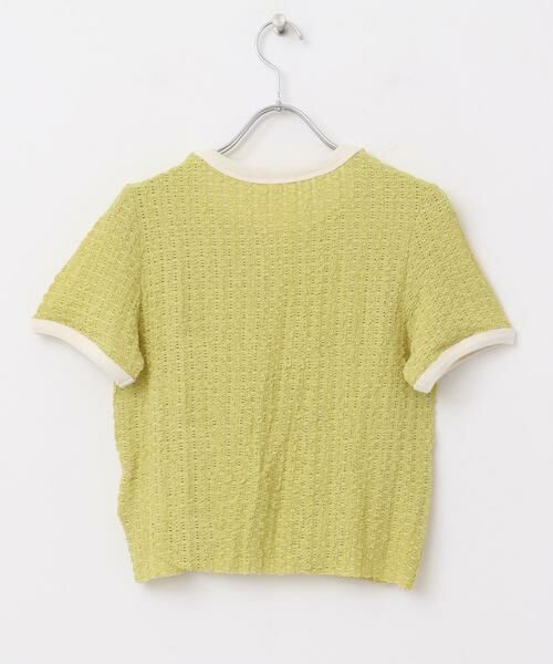 KBF / ケービーエフ Tシャツ | バイカラーレースTEE | 詳細11