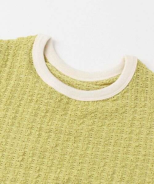 KBF / ケービーエフ Tシャツ | バイカラーレースTEE | 詳細9