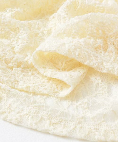 KBF / ケービーエフ Tシャツ | ハーフスリーブドレープレースTEE | 詳細18