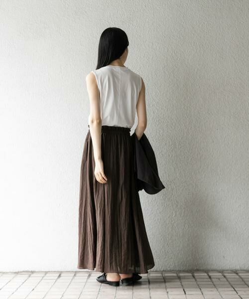 KBF / ケービーエフ Tシャツ | デザインステッチスリーブレスカットソー | 詳細7