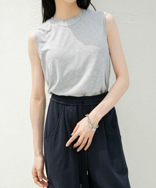 KBF / ケービーエフ Tシャツ | デザインステッチスリーブレスカットソー | 詳細20