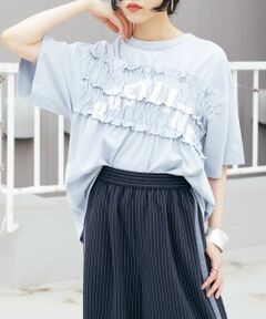 KBF / ケービーエフ Tシャツ | シャーリングリメイクTEE