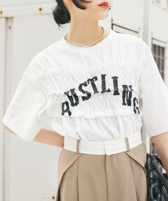 KBF / ケービーエフ Tシャツ | シャーリングリメイクTEE