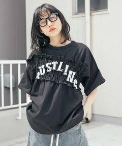 KBF / ケービーエフ Tシャツ | シャーリングリメイクTEE