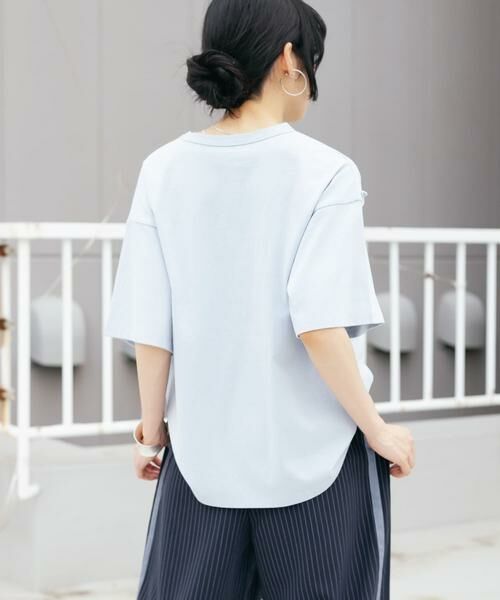 KBF / ケービーエフ Tシャツ | シャーリングリメイクTEE | 詳細2