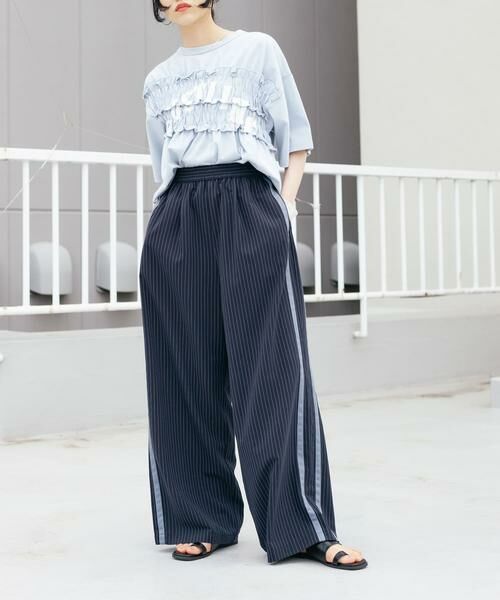 KBF / ケービーエフ Tシャツ | シャーリングリメイクTEE | 詳細3