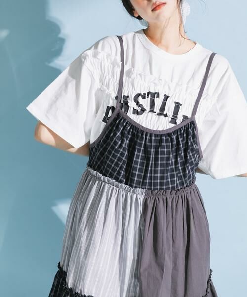 KBF / ケービーエフ Tシャツ | シャーリングリメイクTEE | 詳細23