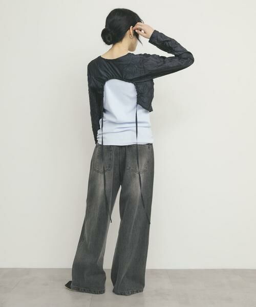 KBF / ケービーエフ Tシャツ | レイヤードワッシャーロンTEE | 詳細6