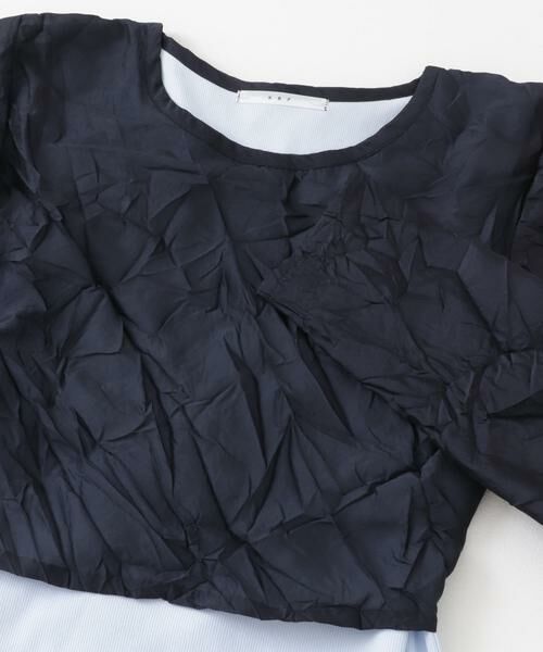 KBF / ケービーエフ Tシャツ | レイヤードワッシャーロンTEE | 詳細8