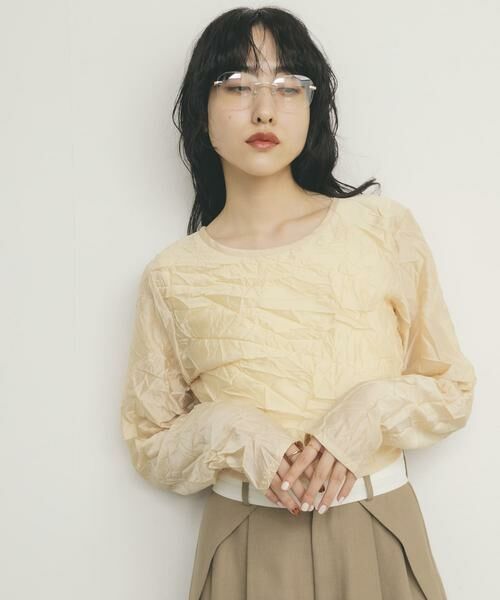 KBF / ケービーエフ Tシャツ | レイヤードワッシャーロンTEE | 詳細10