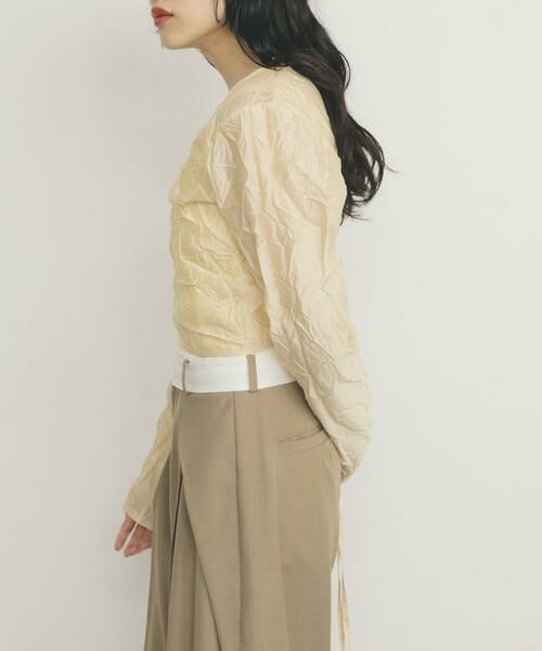 KBF / ケービーエフ Tシャツ | レイヤードワッシャーロンTEE | 詳細12