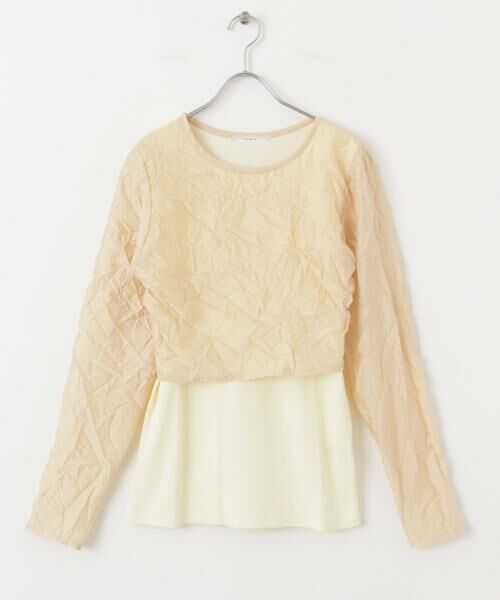 KBF / ケービーエフ Tシャツ | レイヤードワッシャーロンTEE | 詳細17