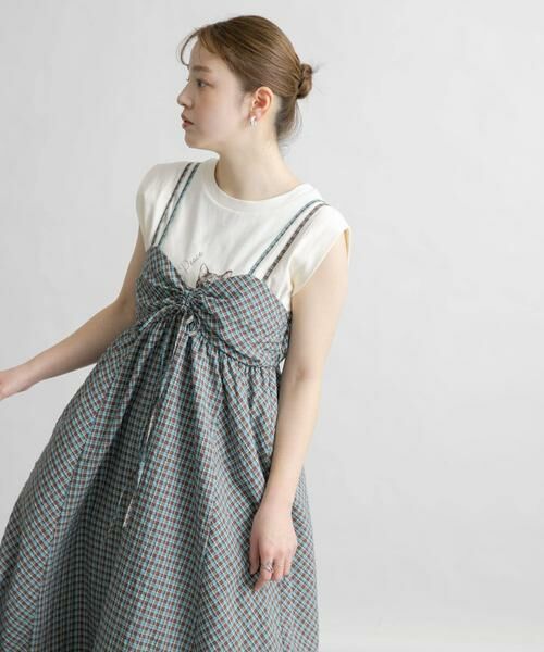 KBF / ケービーエフ Tシャツ | ノースリーブプリントカットソー | 詳細13