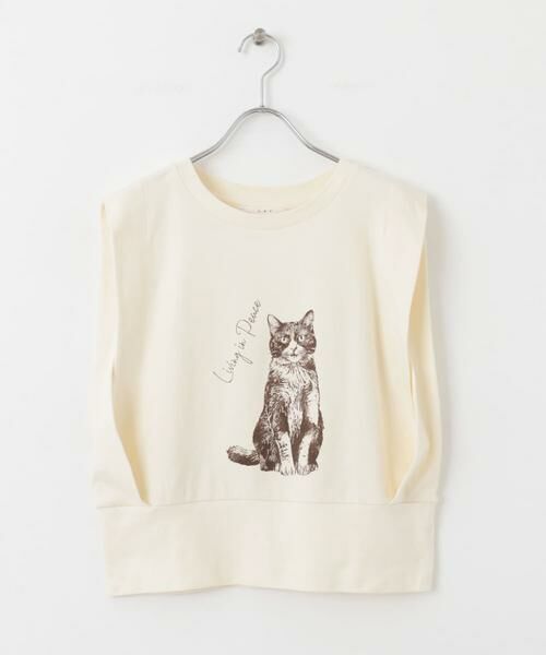 KBF / ケービーエフ Tシャツ | ノースリーブプリントカットソー | 詳細14