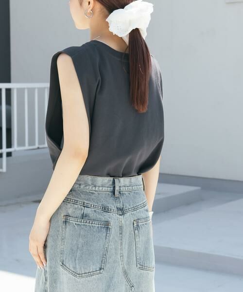 KBF / ケービーエフ Tシャツ | ノースリーブプリントカットソー | 詳細18