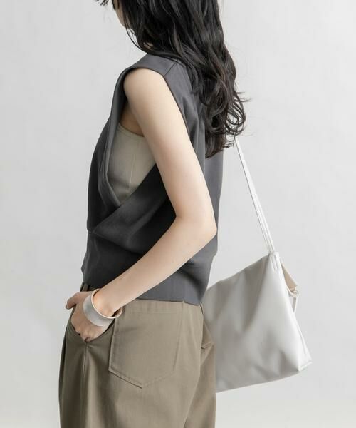 KBF / ケービーエフ Tシャツ | ノースリーブプリントカットソー | 詳細23