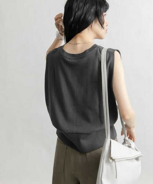 KBF / ケービーエフ Tシャツ | ノースリーブプリントカットソー | 詳細24