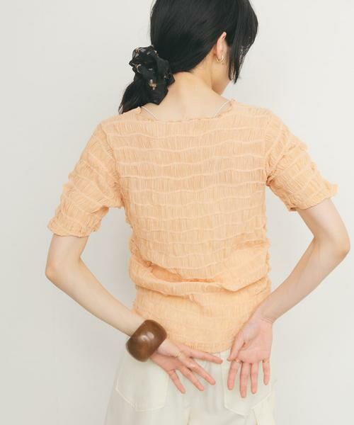 KBF / ケービーエフ Tシャツ | シャーリングシアートップス | 詳細4