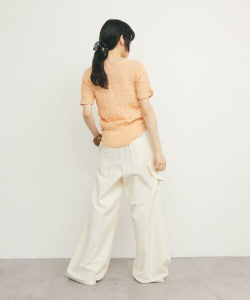 KBF / ケービーエフ Tシャツ | シャーリングシアートップス | 詳細7