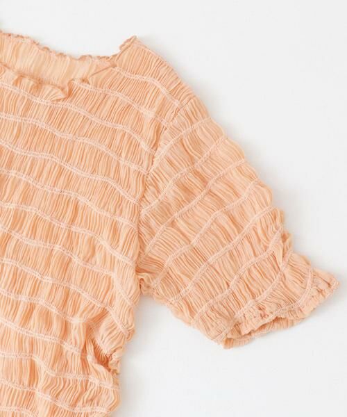 KBF / ケービーエフ Tシャツ | シャーリングシアートップス | 詳細9