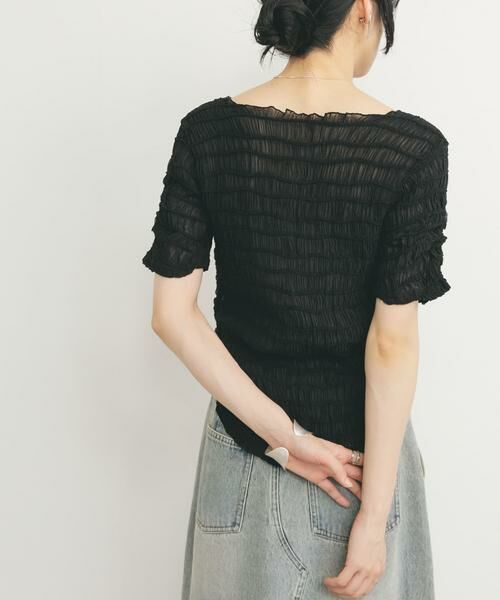 KBF / ケービーエフ Tシャツ | シャーリングシアートップス | 詳細26