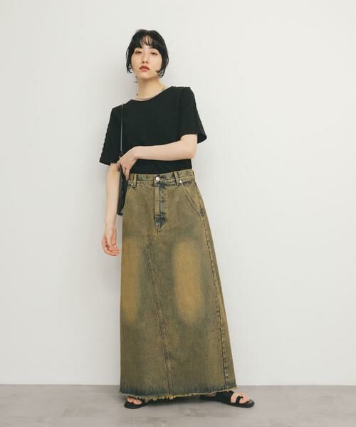 KBF / ケービーエフ Tシャツ | 2WAYケーブルジャカードトップス | 詳細17