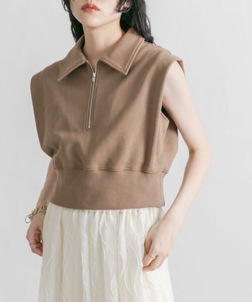 KBF / ケービーエフ スウェット | ショルダータックZIPスウェット | 詳細11