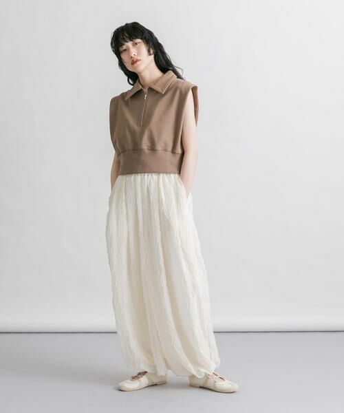 KBF / ケービーエフ スウェット | ショルダータックZIPスウェット | 詳細12