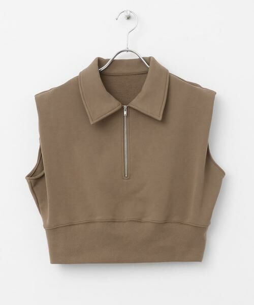 KBF / ケービーエフ スウェット | ショルダータックZIPスウェット | 詳細14