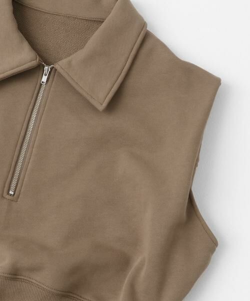 KBF / ケービーエフ スウェット | ショルダータックZIPスウェット | 詳細15