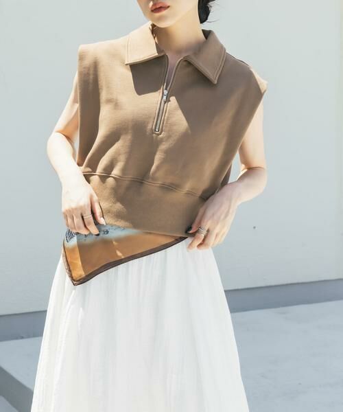 KBF / ケービーエフ スウェット | ショルダータックZIPスウェット | 詳細3