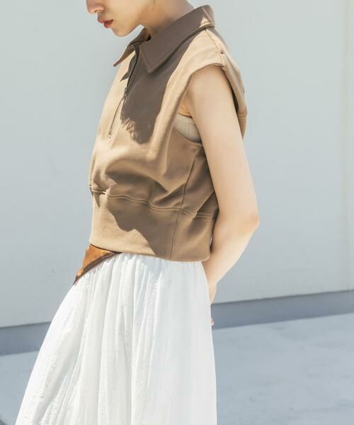 KBF / ケービーエフ スウェット | ショルダータックZIPスウェット | 詳細4