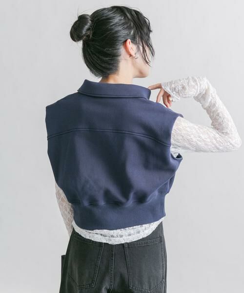 KBF / ケービーエフ スウェット | ショルダータックZIPスウェット | 詳細23