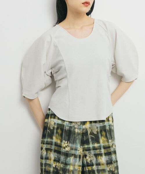 KBF / ケービーエフ Tシャツ | Uネックブークレトップス | 詳細14