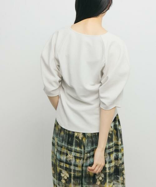 KBF / ケービーエフ Tシャツ | Uネックブークレトップス | 詳細16