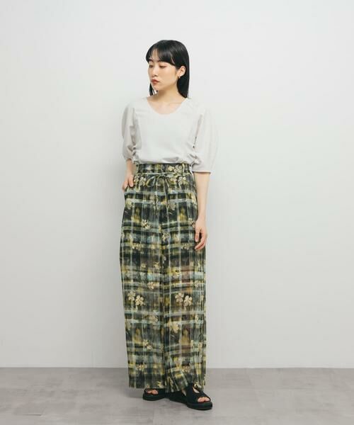 KBF / ケービーエフ Tシャツ | Uネックブークレトップス | 詳細18