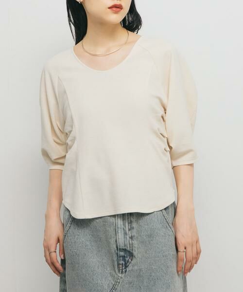 KBF / ケービーエフ Tシャツ | Uネックブークレトップス | 詳細25