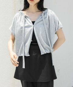 KBF / ケービーエフ スウェット | リボンギャザースウェット