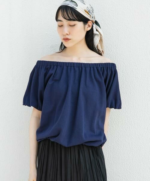 KBF / ケービーエフ スウェット | リボンギャザースウェット | 詳細1