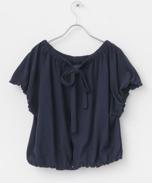 KBF / ケービーエフ スウェット | リボンギャザースウェット | 詳細10