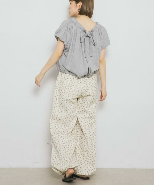 KBF / ケービーエフ スウェット | リボンギャザースウェット | 詳細18